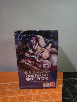 One Piece OP14 The Azure Sea's Seven Booster Box UNSEALED Double Pack Dash Promo - Image 5