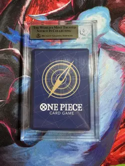 2025 ONE PIECE OP12-LEGACY OF THE MASTER #004 ZORO-JUUROU Beckett 9.5 - Image 3