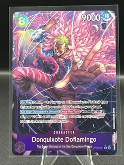 One Piece TCG English OP10-071 Donquixote Doflamingo Alt Art SR - NM/M - Image 1