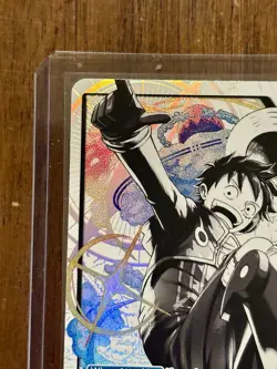 Monkey.D.Luffy ST29-001 Alternate Art Leader Monochrome Starter Deck 29 Egghead - Image 3