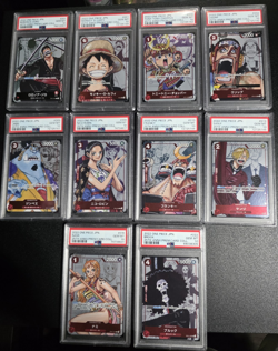 FULL SET PSA 10 One Piece Premium Collection 25th Anniversary set of 10 Japanese - Image 1