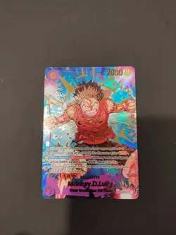One Piece TCG Monkey.D.Luffy EB02-061 SP (PRB02) Near Mint - Image 4