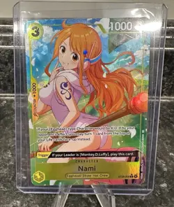 Nami (Alt Art) ST29-008 C Starter Deck (EGGHEAD) - ONE PIECE HOLO FOIL ENG SSP - Image 1