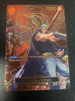 Benn.Beckman SP OP13 OP09-009 Carrying On His Will English One Piece TCG - Image 1