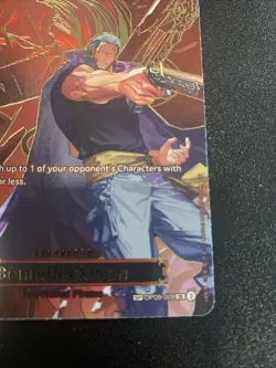 Benn.Beckman SP OP13 OP09-009 Carrying On His Will English One Piece TCG - Image 5