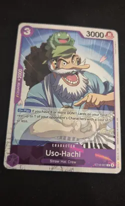 Uso-Hachi (Pirate Foil) ST18-001 Premium Booster -The Best- Vol. 2 Foil - Image 2