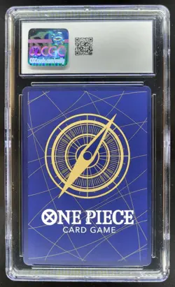 2023 ONE PIECE CCG JAPANESE JINBE FILM RED ALT ART OP01-014 CGC 10 B PT - Image 2