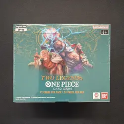 One Piece Card Game TCG OP-08 Two Legends Booster Box English Sealed - Image 1