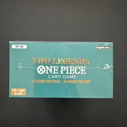 One Piece Card Game TCG OP-08 Two Legends Booster Box English Sealed - Image 4