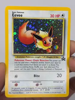 Eevee 11 Black Star Promo NM Pokemon Card WOTC - Image 3