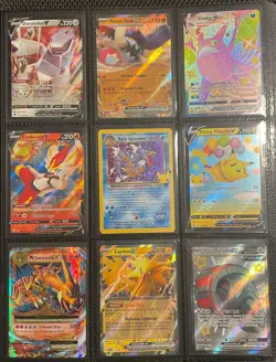 Pokemon Card Binder Lot - 81 Cards | V, EX, VMAX, Full Arts, Holos | Charizard - Image 1