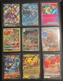 Pokemon Card Binder Lot - 81 Cards | V, EX, VMAX, Full Arts, Holos | Charizard - Image 3