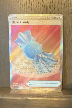 Pokemon TCG Card Rare Candy 175/132 Mega Evolutions Full Art - NM - Image 1