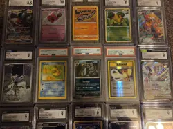 Graded Pokemon Card lot 15 graded cards, PSA, CGC Modern and Vintage - Image 3