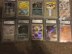 Graded Pokemon Card lot 15 graded cards, PSA, CGC Modern and Vintage - Image 4
