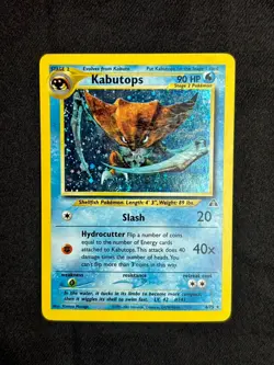 Pokemon Kabutops 6/75 Neo Discovery Holo Rare Unlimited 90HP Card - Image 1