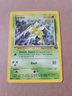 Pokemon TCG Scyther Jungle Card 26/64 - Image 1