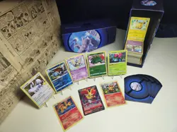 Pokemon Card Lot Holos V Radiant Venusaur + Bulk Cards w/ Mewtwo Box - Image 1