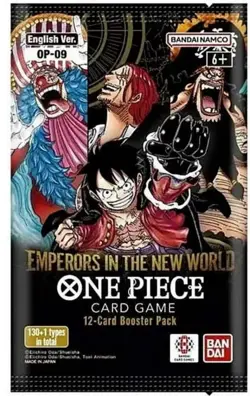 ONE PIECE Cards Game-Emperors in the New World-OP09 Sealed Booster Pack-English - Image 1