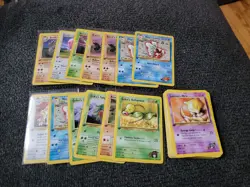 Pokemon 1st Edition Regular Gym Heroes Lot Of 38 Cards - OC1694 - Image 1