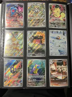 Pokemon Illustration Rare Card and Full Art Ex Lot Of 18 Nm-Mint !!! - Image 1