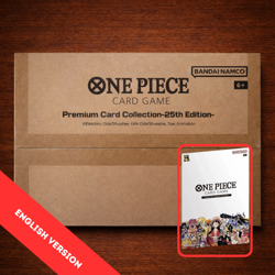 One Piece Card TCG Premium Card Collection 25th Edition English SEALED Bandai - Image 1