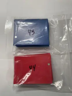Ultra PRO Deck Protector Card Sleeves Lot Red Blue Mixed 87 Count Trading TCG - Image 5