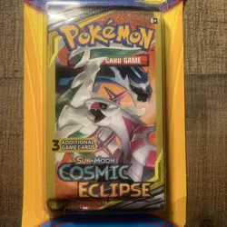 Pokemon TCG Sun & Moon Cosmic Eclipse 2 Booster Packs With 1 Bonus Card - Image 2