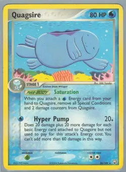 Quagsire 26/109 Rare EX Team Rocket Returns Pokemon Card - Image 1