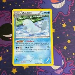 Pokemon 2013 Quagsire 22/116 Plasma Freeze Rare Card Atsuo Nishida LP/NM - Image 1
