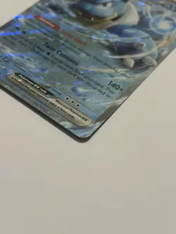 Blastoise EX 009/165 SV2A 151 Double Rare Pokemon TCG Card English - Image 4