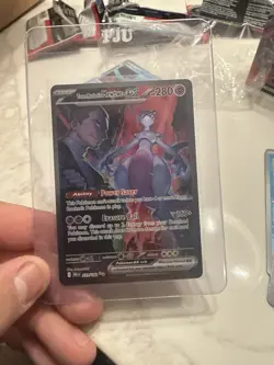 Team Rockets Mewtwo EX Special Illustration Card 231/182 Sv10: Destined Rivals - Image 1