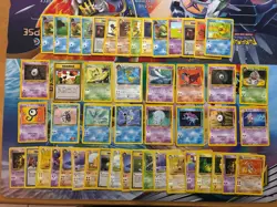 Vintage Pokemon Card Lot WOTC First Edition Etc Dragonite Celebi Lugia Blastoise - Image 1
