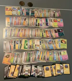 Pokemon 250+ Card Lot Rare Holo Reverse Code Bulk Coins Ex Gx V Not Vintage Lvx - Image 1