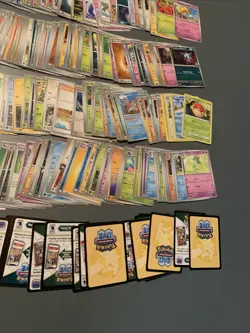 Pokemon 250+ Card Lot Rare Holo Reverse Code Bulk Coins Ex Gx V Not Vintage Lvx - Image 4
