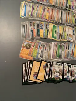 Pokemon 250+ Card Lot Rare Holo Reverse Code Bulk Coins Ex Gx V Not Vintage Lvx - Image 5