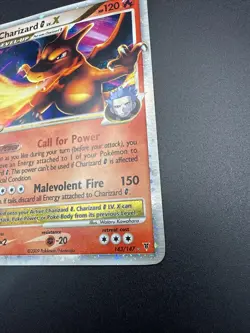 Pokemon TCG 2009 Charizard G LV.X Holo Card 143/147 Supreme Victors Rare - Image 3