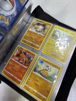 Card Binder for Pokemon Cards Holder With 200 Pokemon Cards 50 Removable Sleeves - Image 1