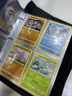 Card Binder for Pokemon Cards Holder With 200 Pokemon Cards 50 Removable Sleeves - Image 3