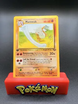 Marowak 39/64 1st Edition Jungle - WOTC Pokemon Card LP - Image 1