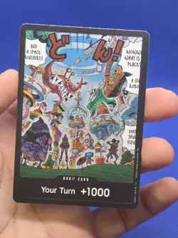 One Piece The Azure Sea’s Seven Egghead Alternate Alt Don!! Card NM - Image 2