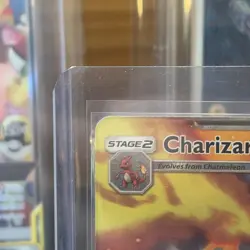 Pokemon TCG Charizard GX Hidden Fates Holo Card 9/68 Mint Condition - Image 3