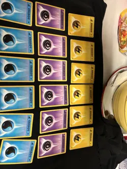 1st Edition Pokemon Cards Gym Heroes WOTC Energy Lot 36 Nm - Image 1