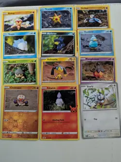 Mixed Yuka Morii Lot Of 12 Pokemon TCG Clay Art Cards LP English - Image 1
