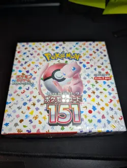 Pokemon card 151 Scarlet & Violet Booster Box sv2a Japanese New Factory Sealed - Image 1