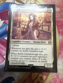 AERITH GAINSBOROUGH Rare Magic Final Fantasy MTG NM - Image 1