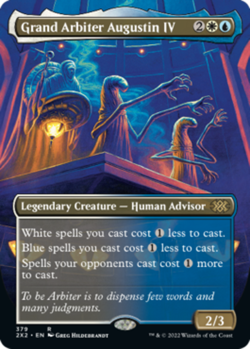 1x Grand Arbiter Augustin IV - Borderless Light Play MTG Magic - Kid Icarus - - Image 1