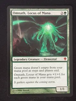 1x MTG Omnath, Locus of Mana - Worldwake (WWK) #109 - Magic the Gathering - Image 1