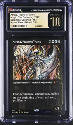 ATRAXA, PRAETORS' VOICE Gilded Foil Secret Lair Mythic CGC Pristine 10 MTG - Image 1