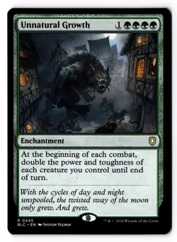 Unnatural Growth 245 Commander: Bloomburrow LP - Image 1